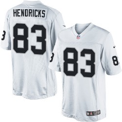 Nike Men's Limited White Road Jersey Oakland Raiders Ted Hendricks 83