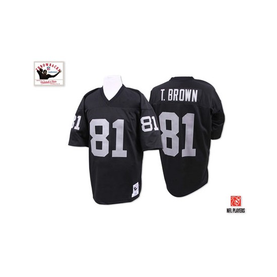 tim brown authentic jersey