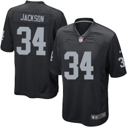 Nike Youth Limited Black Home Jersey Oakland Raiders Bo Jackson 34
