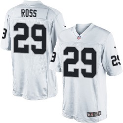 Nike Youth Limited White Road Jersey Oakland Raiders Brandian Ross 29