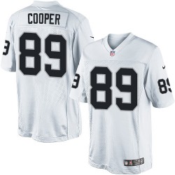Nike Men's Limited White Road Jersey Oakland Raiders Amari Cooper 89