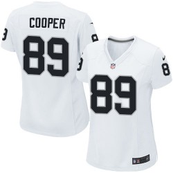 Nike Women's Limited White Road Jersey Oakland Raiders Amari Cooper 89