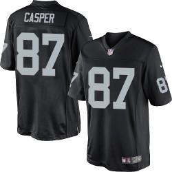 Nike Men's Limited Black Home Jersey Oakland Raiders Dave Casper 87