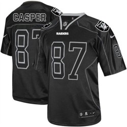 Nike Men's Limited Lights Out Black Jersey Oakland Raiders Dave Casper 87