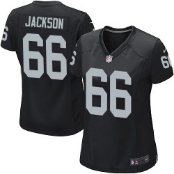 Nike Women's Game Black Home Jersey Oakland Raiders Gabe Jackson 66