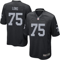 Nike Youth Limited Black Home Jersey Oakland Raiders Howie Long 75
