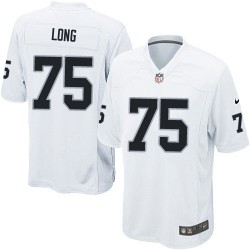 Nike Youth Limited White Road Jersey Oakland Raiders Howie Long 75