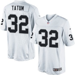 Nike Men's Limited White Road Jersey Oakland Raiders Jack Tatum 32