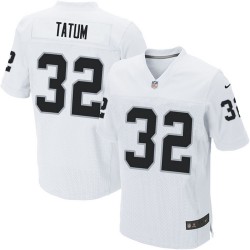 Nike Men's Elite White Road Jersey Oakland Raiders Jack Tatum 32