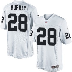 Nike Youth Elite White Road Jersey Oakland Raiders Latavius Murray 28