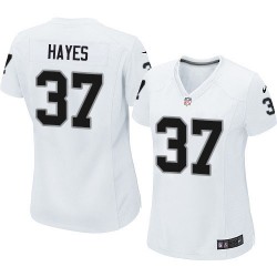 Nike Women's Limited White Road Jersey Oakland Raiders Lester Hayes 37