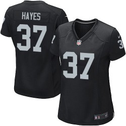 Nike Women's Game Black Home Jersey Oakland Raiders Lester Hayes 37