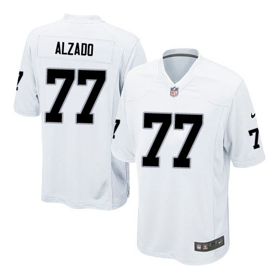 Nike Youth Limited White Road Jersey Oakland Raiders Lyle Alzado 77
