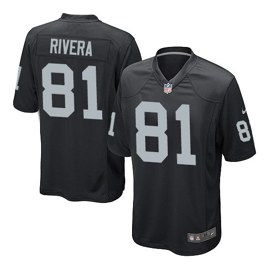 Nike Youth Limited Black Home Jersey Oakland Raiders Mychal Rivera 81